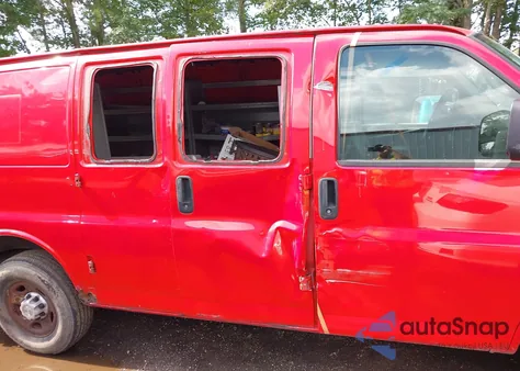 2009 Chevrolet Express 2500 Work Van из США, поврежденный, VIN 1GCGG25C491139774